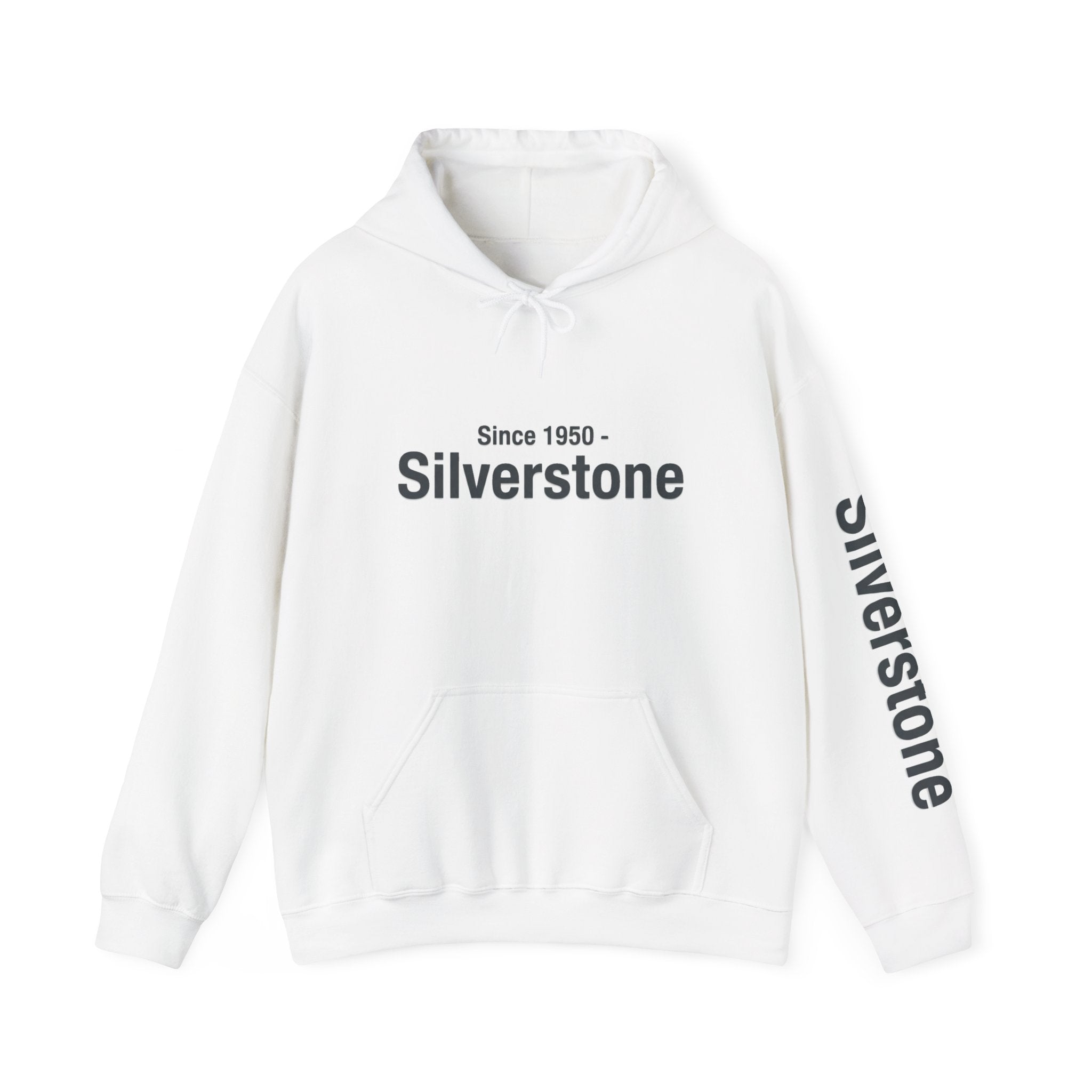 Hooded Sweatshirt - Silverstone GP Circuit Design