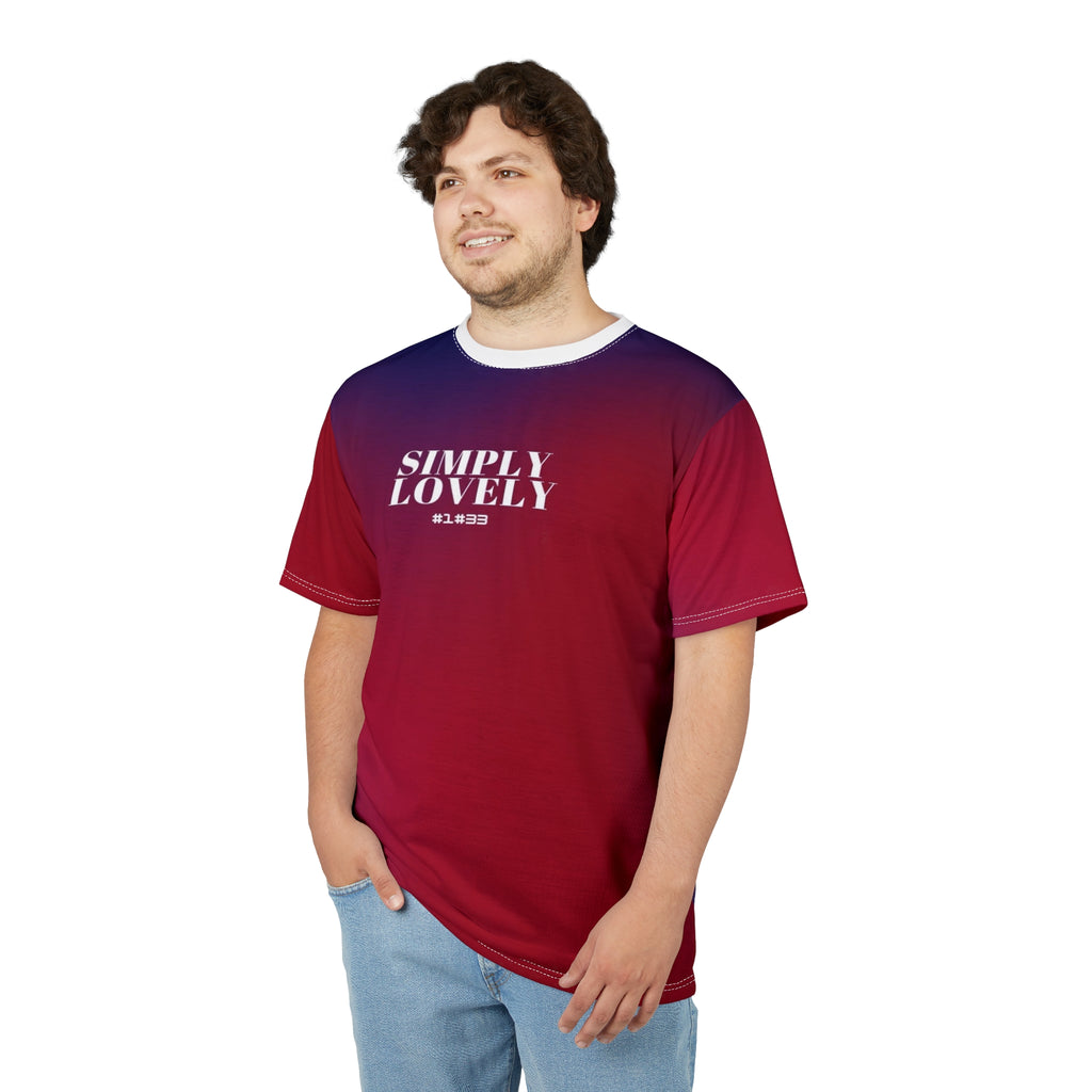 Simply Lovely Gradient Tee — Women's Inspirational Graphic T‑Shirt