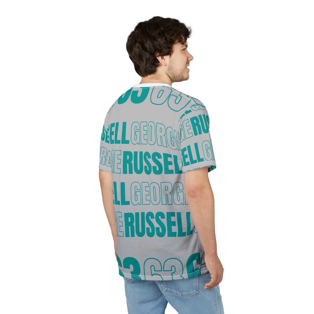 T-Shirt - George Russel Inspired Unisex Cut & Sew Tee
