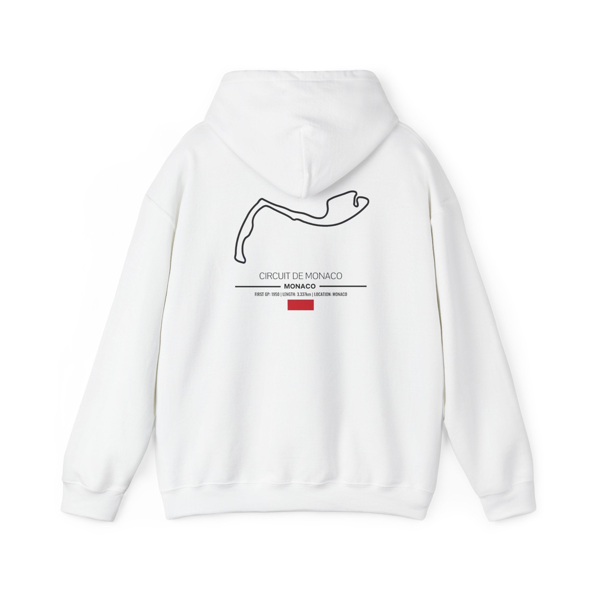 Monte-Carlo Circuit Hoodie – Minimal Monaco Racing Track Sweatshirt