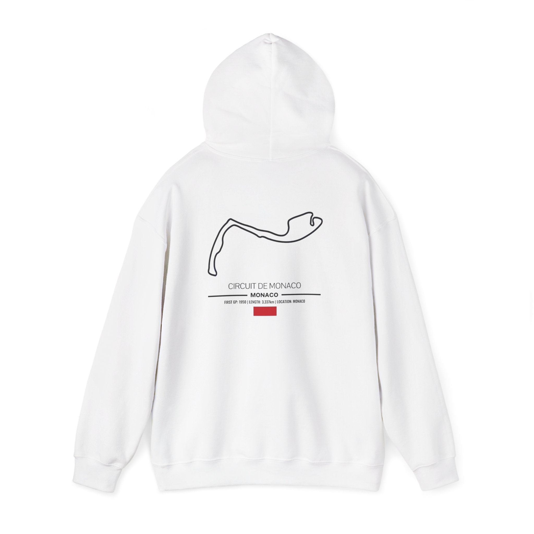 Monte-Carlo Circuit Hoodie – Minimal Monaco Racing Track Sweatshirt
