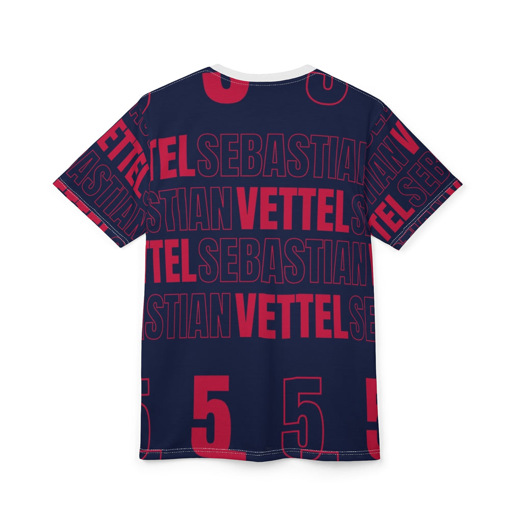 T-Shirt - Sebastian Vettel Inspired Unisex Cut & Sew Tee