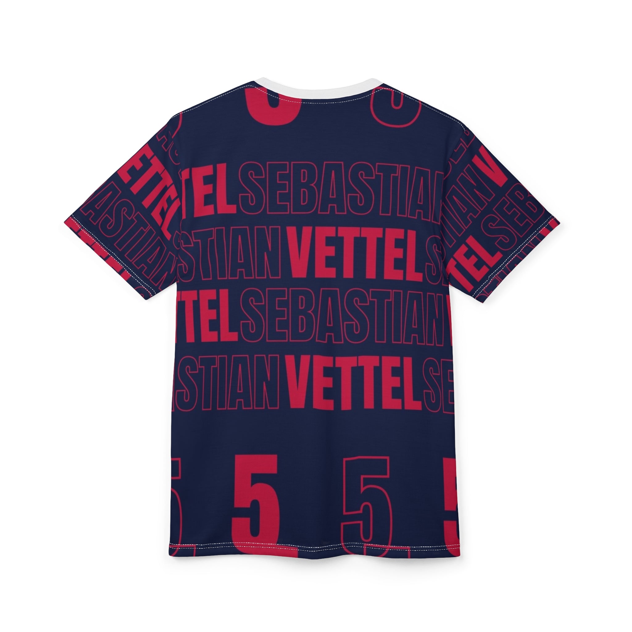 T-Shirt - Sebastian Vettel Inspired Unisex Cut & Sew Tee