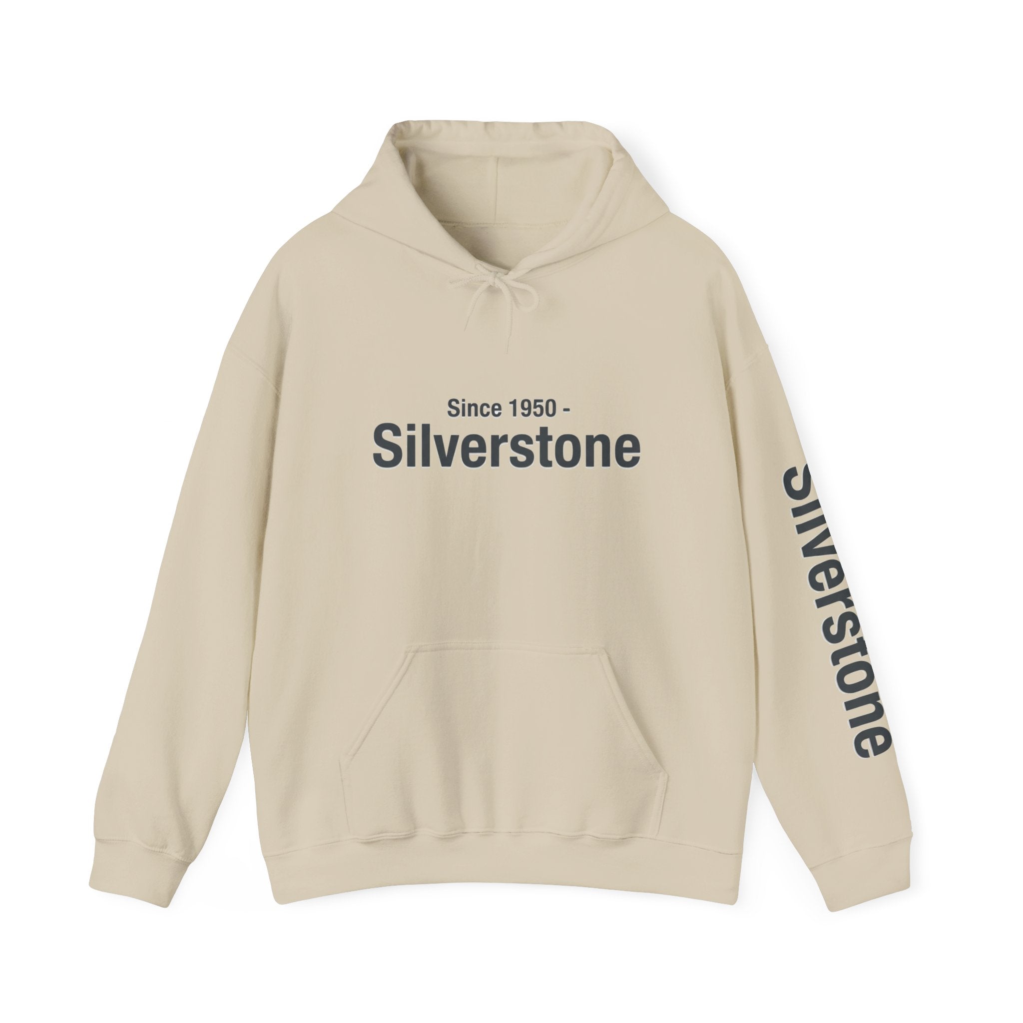 Hooded Sweatshirt - Silverstone GP Circuit Design