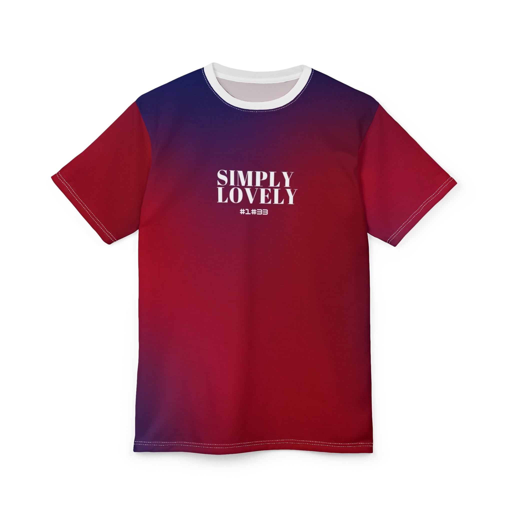 Simply Lovely Gradient Tee — Women's Inspirational Graphic T‑Shirt