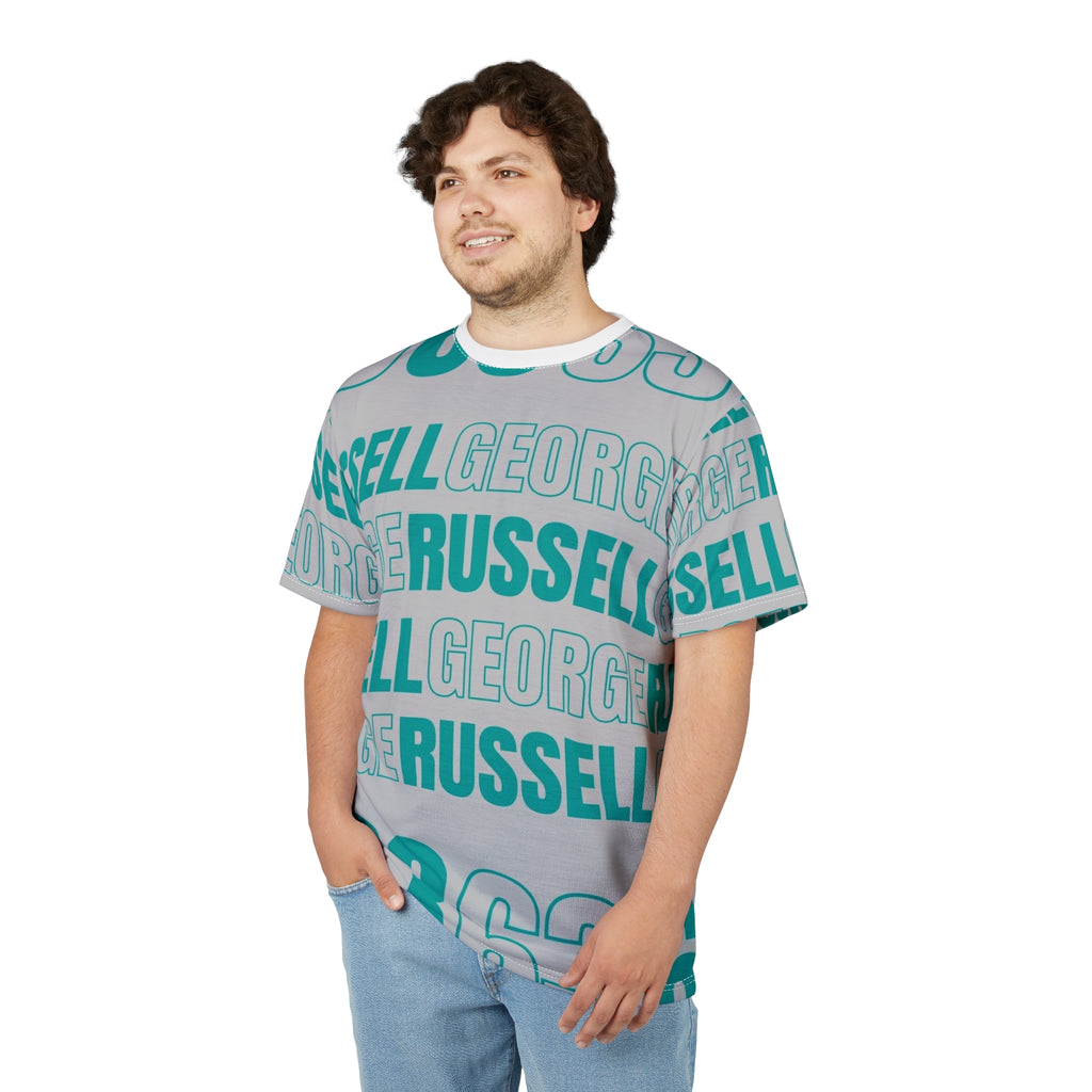 T-Shirt - George Russel Inspired Unisex Cut & Sew Tee