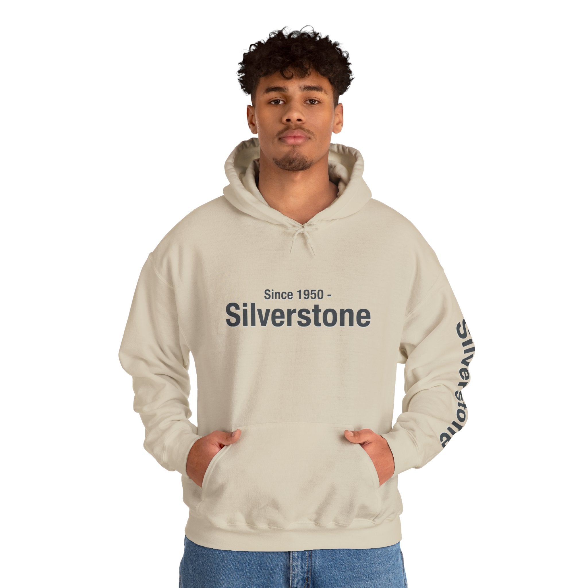 Hooded Sweatshirt - Silverstone GP Circuit Design